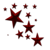 Star D Clutter Red No Back Image
